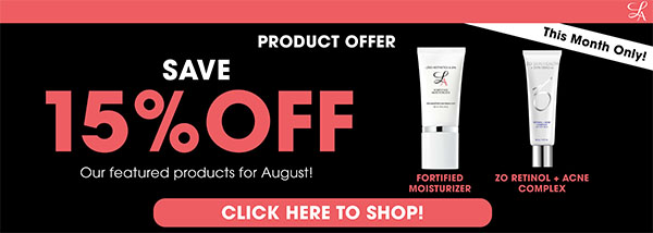 August Offers product pop up