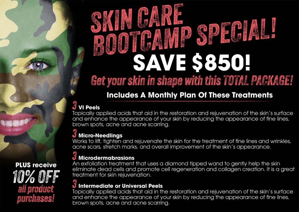 Skin Care Boot Camp Special