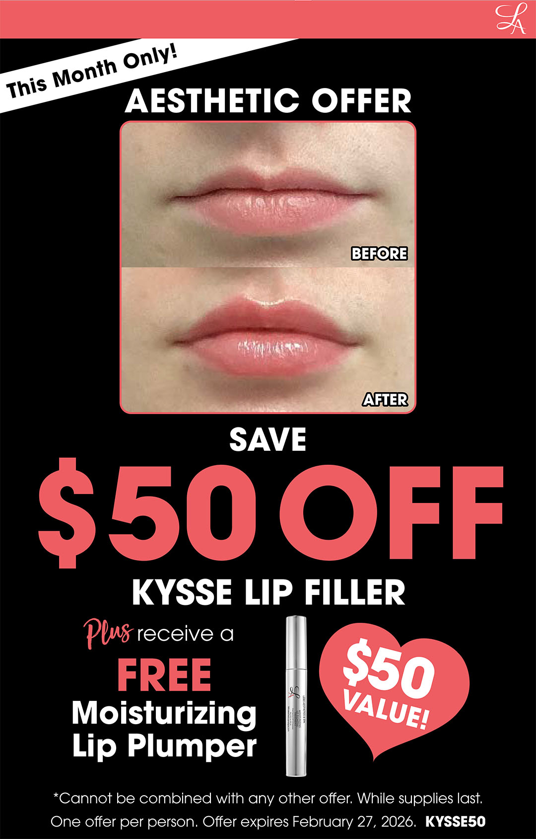 February Kysse Offer