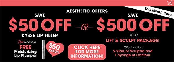 February Aesthetic Offers