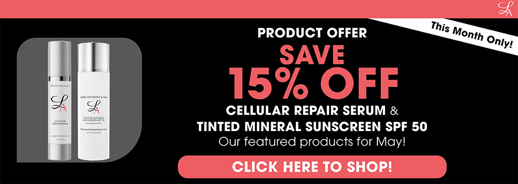 Cellular Repair Serum and TINTED MINERAL SUNSCREEN SPF 50