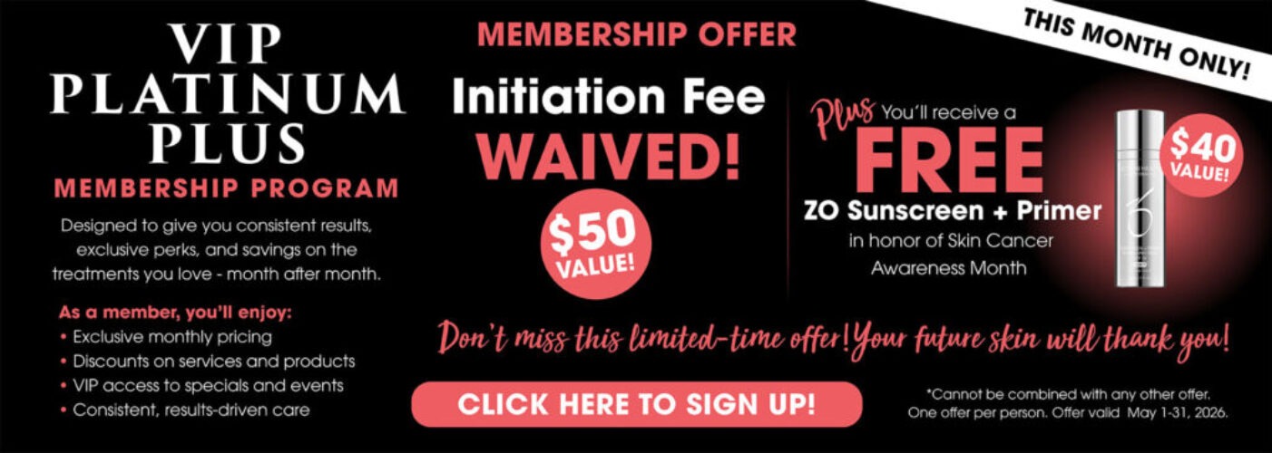 May VIP Offer page banner