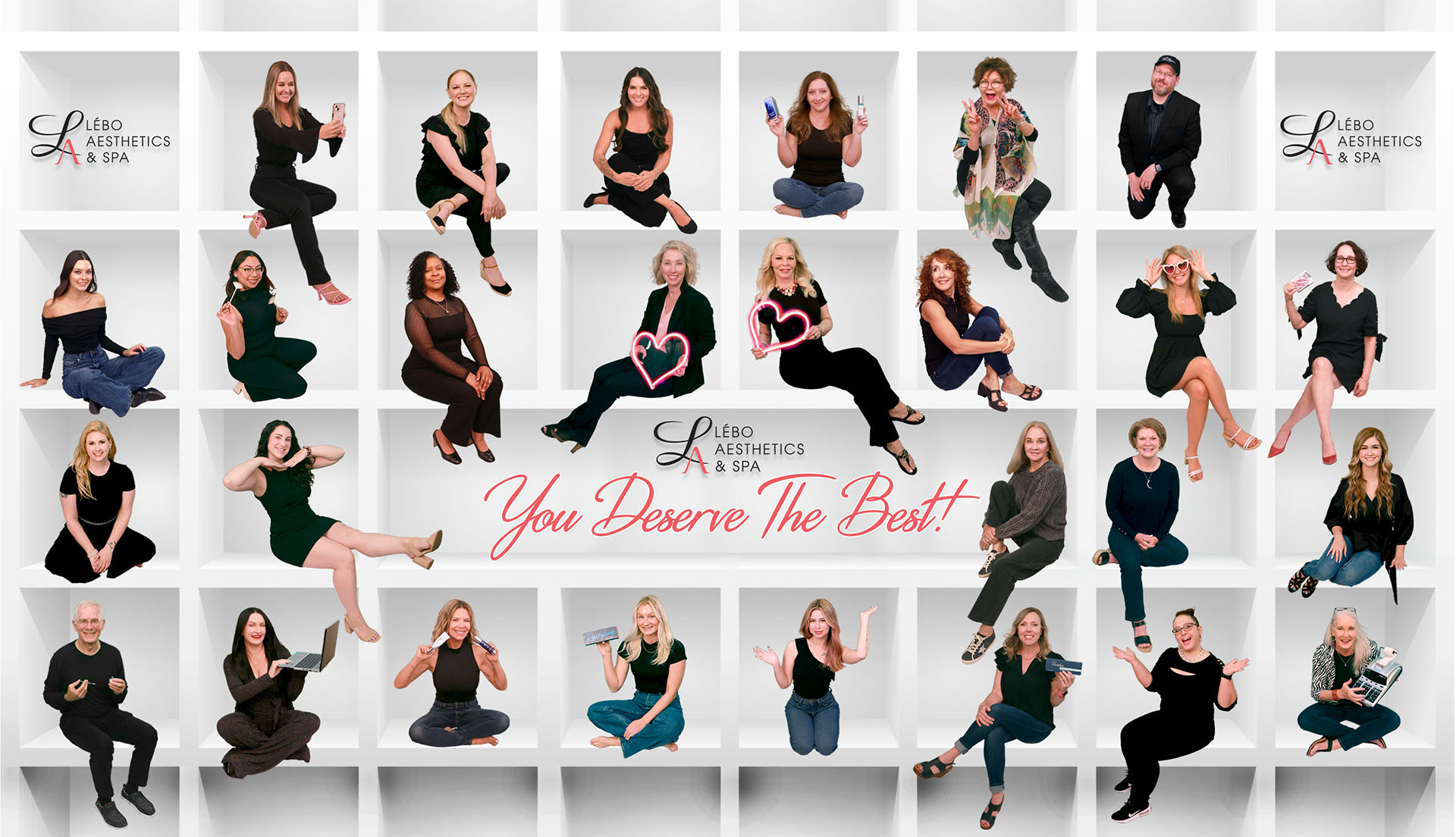 The Team at Lébo Aesthetics & Spa Meet The Team!