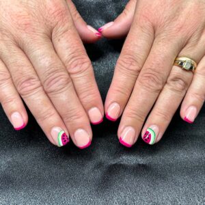 nails-watermelon