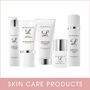 Skin care products Button